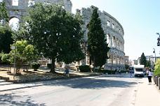 IMG_0250 Picture of Karen Taking Picture of Pula Roman Amphitheatre