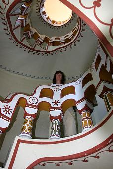 KarenSpiralCase_0412 Karen And Castle's Spiral Stairs