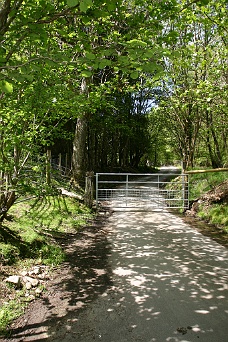 IMG_2300 A Gate Blocks Road We Are On