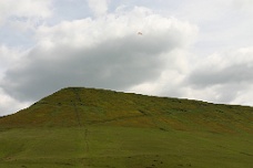 IMG_2263 Hang Glider / Parachute Above Mountain