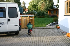 IMG_6664 Young Bicyclist In Yard