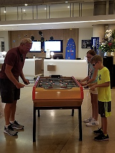 20190801_200653 Foosball Table At Novotel Gare De Lyon Hotel