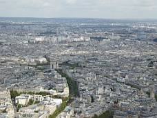 P1020143 From Eiffel Tower Top (Arc De Triomphe)