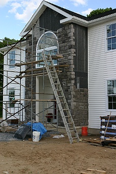 IMG_4183 Stone Work From Garage Side