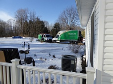 P1000012 Solar City Trucks Arrive 1-21-2015