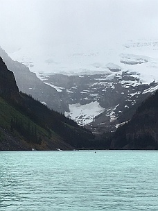 IMG_1999 Moraine Lake With Light Snow And Cold Wind