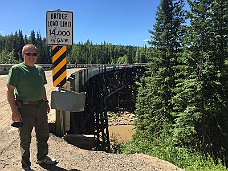 IMG_1624 Peter At Alcan Highway 18 Mile Marker