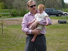 P1000425 Tired Dad With Not At All Tired Emily