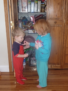 P1010966 Handing Out Candy