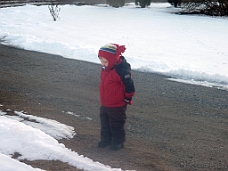 P1010973 Studying Snow