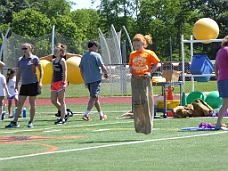 P1000840 Emily In Sack Race