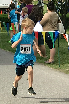 ThomasRuns June 3rd, Cantina Kids Run (2nd Place!)