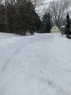 IMG_2858 December 17th Morning Shoveled Driveway